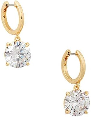 Boucles d'oreilles kate spade new york huggie par n.a. flash, transparent/or, taille unique, zircone cubique. Votre marketplace de proximité digitale : Diaytar