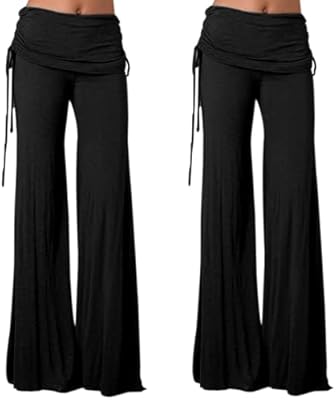 Pantalon de yoga confortable ubant pour femmes, pantalon d'entraînement ample, pantalon de détente confortable avec poches. Diaytar : L'e-commerce généraliste qui met le discount à l'honneur