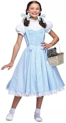 Costume dorothy pour filles brain giggles du magicien d'oz (taille l)