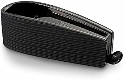 Casque bluetooth sans fil plantronics voyager edge avec étui de chargement, noir (renouvelé)