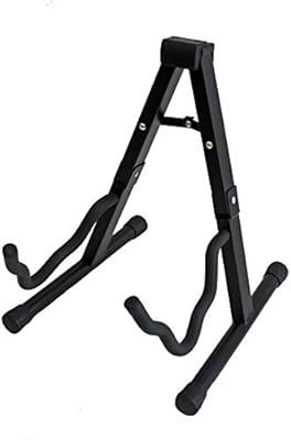 Support de guitare portable mike music a-frame pour guitare acoustique, guitare classique, guitare