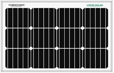 Panneau solaire lum 50w 12v mono perk certifié pace noir ls50w