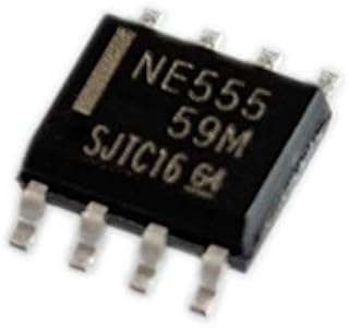 10 pièces ne555 555 smd minuterie ic sop8 puces de circuit intégré 4,5