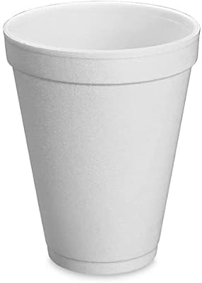 Gobelets jetables en mousse blanche de 8 oz - paquet de 100