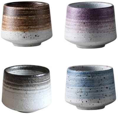 Tasses à expresso en céramique shiwu, tasses à thé en céramique faites à