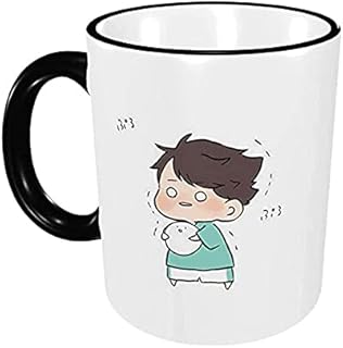 Tasse à café en céramique haikyu tetsu oikawa staba de grande capacité, passe