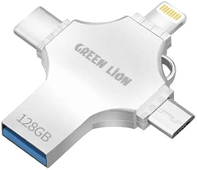 Clé usb 4 en 1 d'une capacité de 128 go avec port