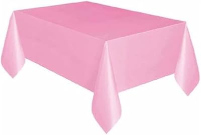 Nappe en plastique jetable standard pour fête d'anniversaire, baby shower, enterrement de vie