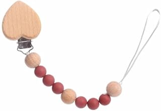 Porte-sucette prix usine pour jouets de dentition en bois anti-chute et support planté