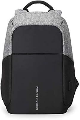 Sac à dos antivol pour ordinateur portable markryden avec port de chargement usb