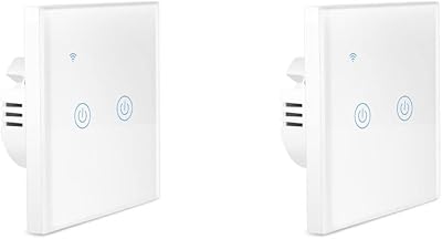 Interrupteur mural intelligent homm by blupebble avec connectivité wifi et bluetooth