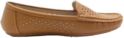 Mocassins sd villano pour femmes | mocassins à enfiler en cuir avec fond