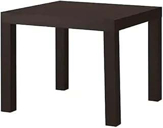 Table d'appoint ikea vernie en brun noir (55 x 55 cm). Diaytar Sénégal : L'e-commerce qui vous ressemble