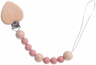 Porte-sucette prix usine pour jouets de dentition en bois anti-chute et support planté