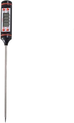 Thermomètre à viande numérique avec écran lcd beauenty et cylindre de stockage, lecture