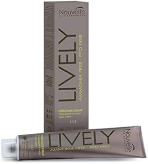 Crème de coloration capillaire vive sans ammoniaque 100ml 6.22 blond