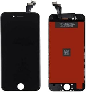 Ensemble numériseur d'écran tactile lcd de remplacement pour téléphone (iphone 6, noir)