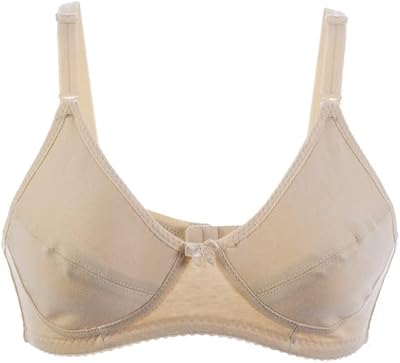 Soutien-gorge en coton rosa pour femme