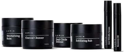 Coffret cadeau complet de soins de la peau pour hommes : ensemble