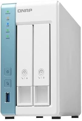 Boîtier de bureau qnap ts-231k à 2 baies 1 go