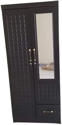 Furniture4us armoire en bois à 2 portes armoire d'ingénierie avec 1