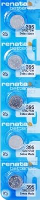 Pile de montre bouton renata 395 5