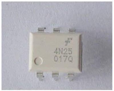 10pcs 4n25 6pin optoisolateurs transistor dip