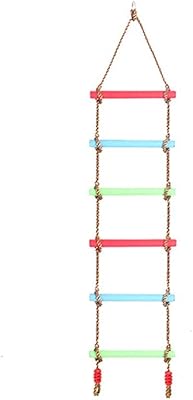 Corde d'escalade multicolore pour enfants covoy, corde d'escalade pour cabanes dans les arbres