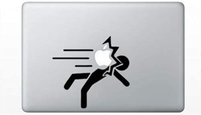 Autocollant margon en vinyle adhésif pour ordinateur portable, macbook, ipad, tablette, fenêtres, camions, motos (stickman). Consommez mieux avec Diaytar, votre marketplace discount