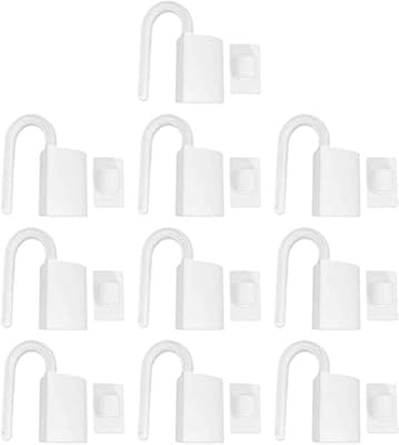 Alykdon 10 pièces de protège-doigts butée de porte de protection pour enfants