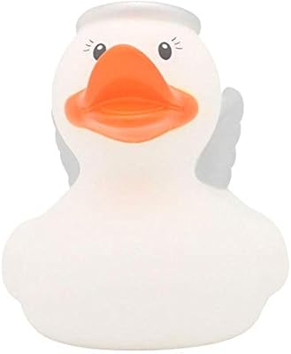 Jouet canard en caoutchouc ange lilaloo