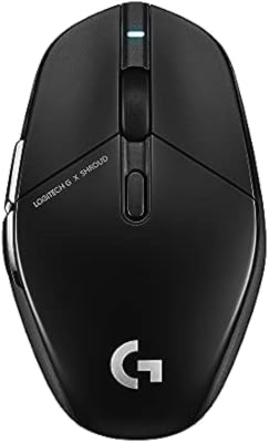 Souris de jeu sans fil logitech g 303 fugue edition - vitesse