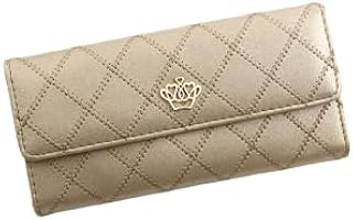 Portefeuille de luxe long mince et simple pour femme portefeuille grande capacité