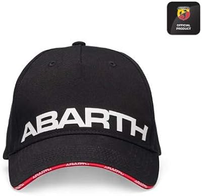 Casquette abarth noire pn 6002350546