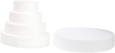 5 pièces modèle d'embryon de gâteau boule de mousse florale ensemble