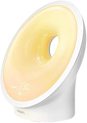 Lampe de thérapie sommeil-réveil philips somneo sunlight avec veilleuse à gradation de la lumière