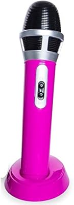 Microphone pour machine à karaoké avec haut-parleur intégré et cordon de rangement, microphone
