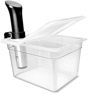 Récipient sous vide avery de 12 litres avec couvercle à charnière pliable