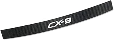 Protecteur de pare-chocs arrière de voiture pour mazda cx-9, plaque de coffre