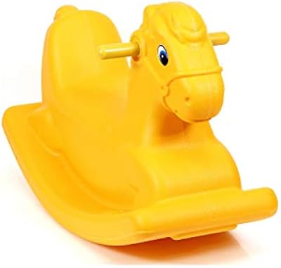 Rbw toys jouet d'activité cheval de scie pour enfants (jaune)