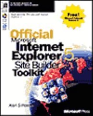 Boîte à outils officielle de création de sites microsoft internet explorer 5
