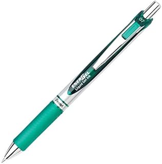 Stylos à encre gel pentel energel rtx deluxe, pointe métallique de 0,7 mm