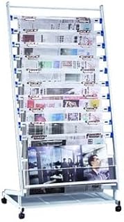 Porte-revues et journaux sonesa, support pour magazines, magazines et articles promotionnels, présentoir au
