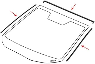 Pièces de rechange d'origine pour la moulure supérieure de pare-brise pour honda civic