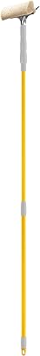 Vadrouille de nettoyage de vitres epex 20 cm avec manche télescopique, jaune/gris, 20670