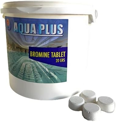 Comprimés de brome aqua plus pour spa, jacuzzi et spas, seau de 5