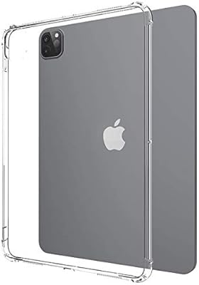 Coque de protection antichoc transparente en tpu margoun avec coins renforcés pour ipad