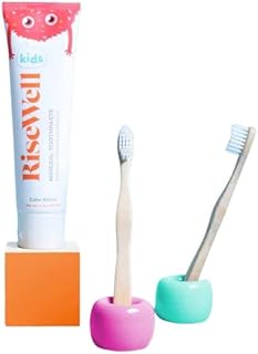 Dentifrice minéral risewell kids, saveur de pâte à gâteau, 3,4 oz, végétalien