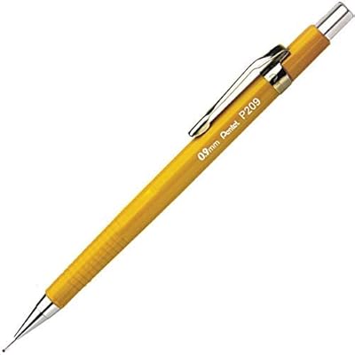 Porte-mines pentel série p209, mine 0,9 mm, 1 paquet de 12 crayons