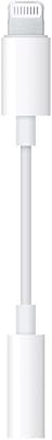 Adaptateur apple lightning et connecteur jack audio 35 mm pour casque